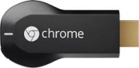 Front Zoom. Google - Chromecast - Black.