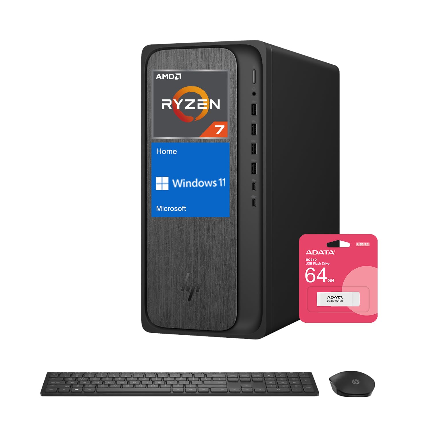 AMD Ryzen 7  
Home  
Windows 11  
Microsoft  

ADATA  
64 GB USB Flash Drive
