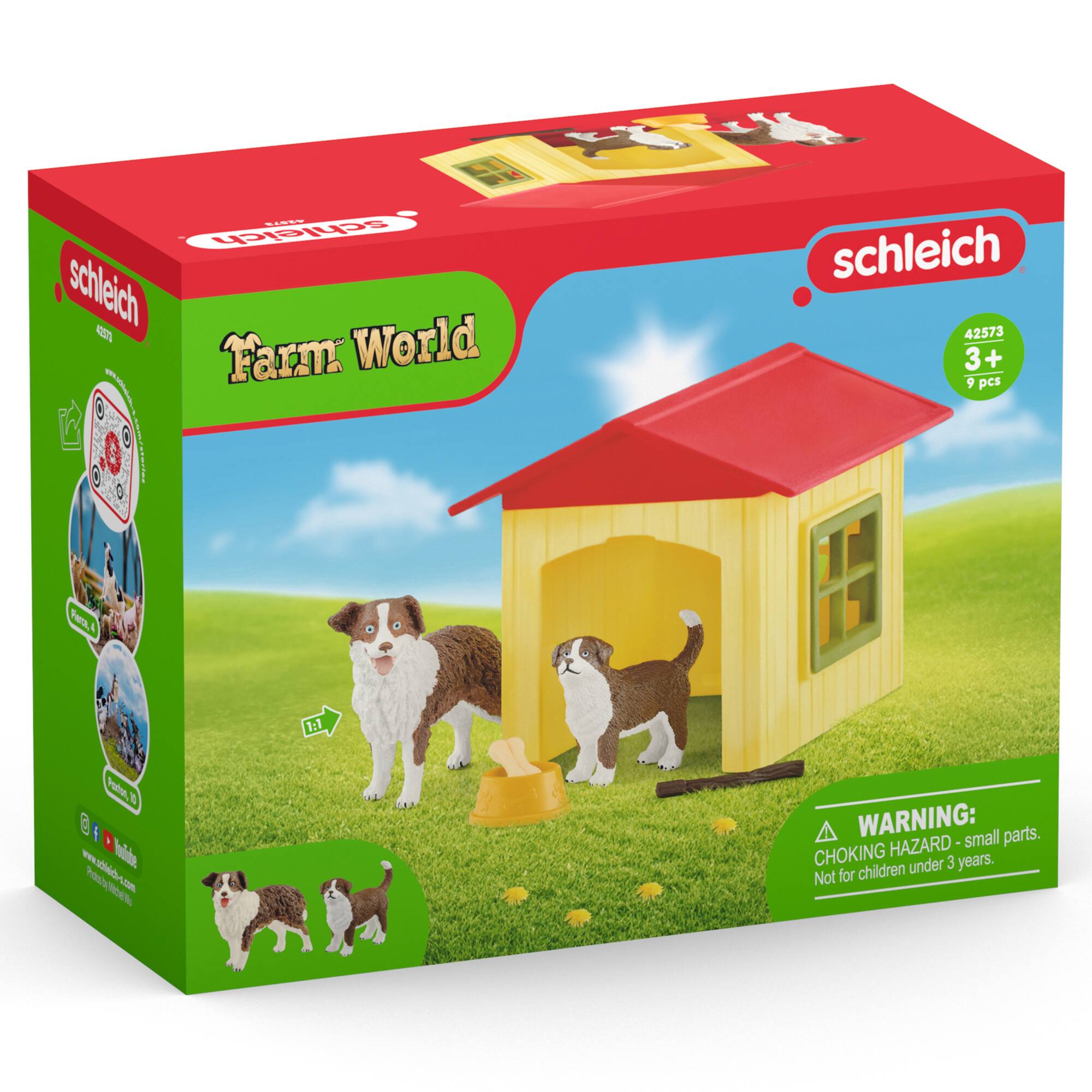 ISES schisich schleich 52L World - Farn   : i | O  schleich 42573 3+ 9 pcs ParaA A 1:1 Patse 1 @ 1 & madidte dkl WARNING: parts. HAZARD small CHOKING under 3 years. Not for children