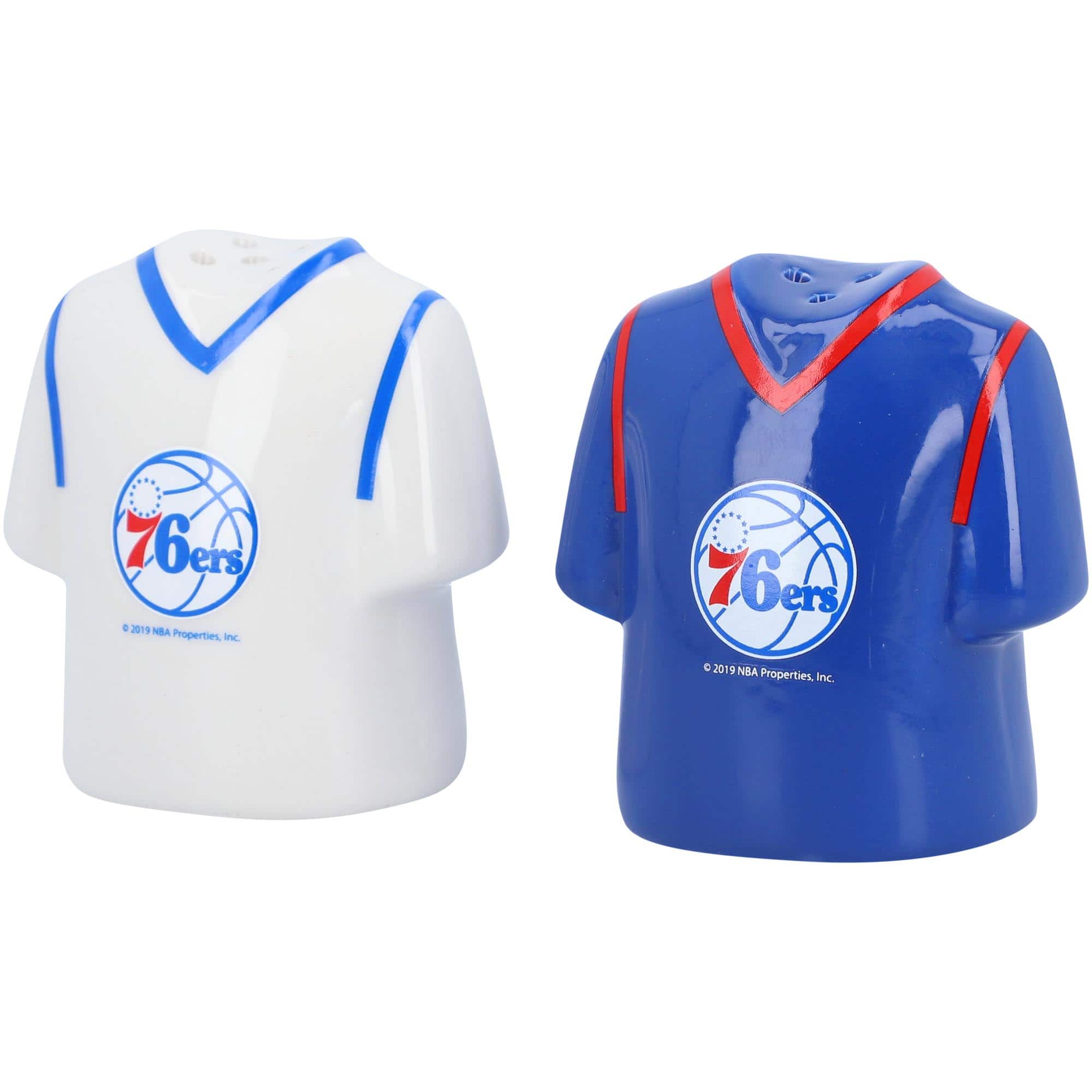 The Memory Company - Philadelphia 76ers Jersey Salt & Pepper Shaker Set - Multicolor price history on PriceWatchPro