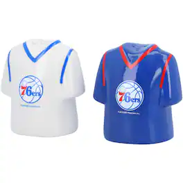 The Memory Company - Philadelphia 76ers Jersey Salt & Pepper Shaker Set - Multicolor