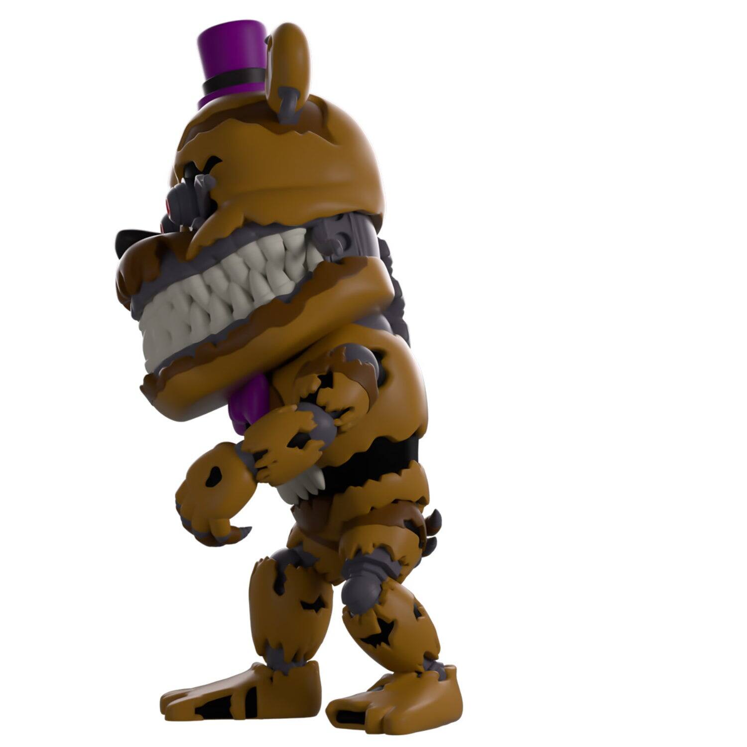 Alt View 4. Youtooz - FNAF: Nightmare Fredbear Vinyl Figure #70.
