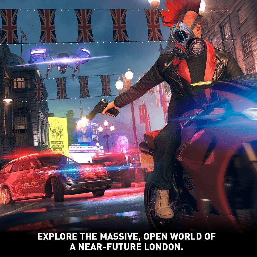 Explore the massive, open world of a near-future London.