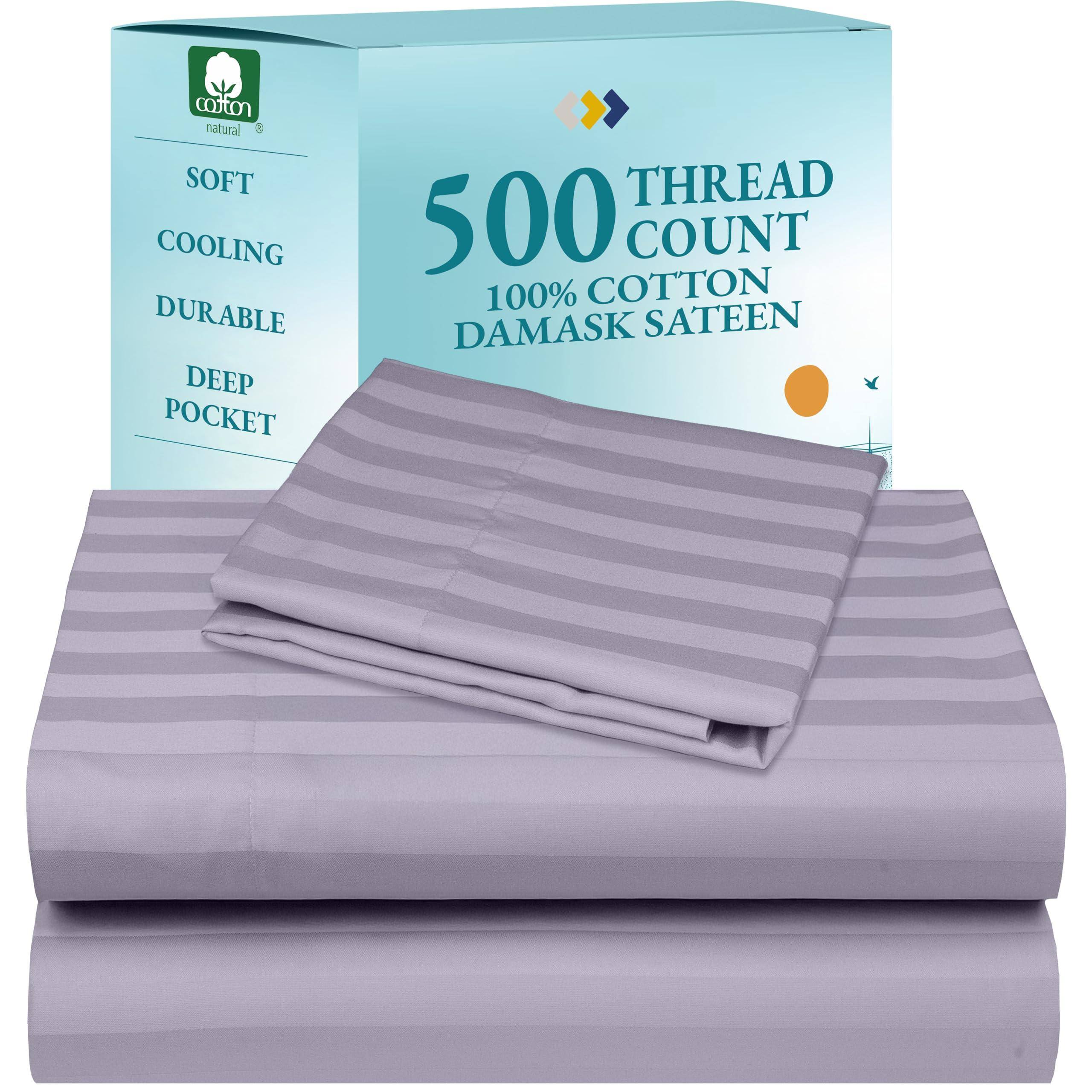 13 - Lavender Striped Twin XL