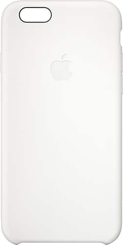 Apple Silicone Case for Apple® iPhone® 6 White MGQG2ZM/A - Best Buy