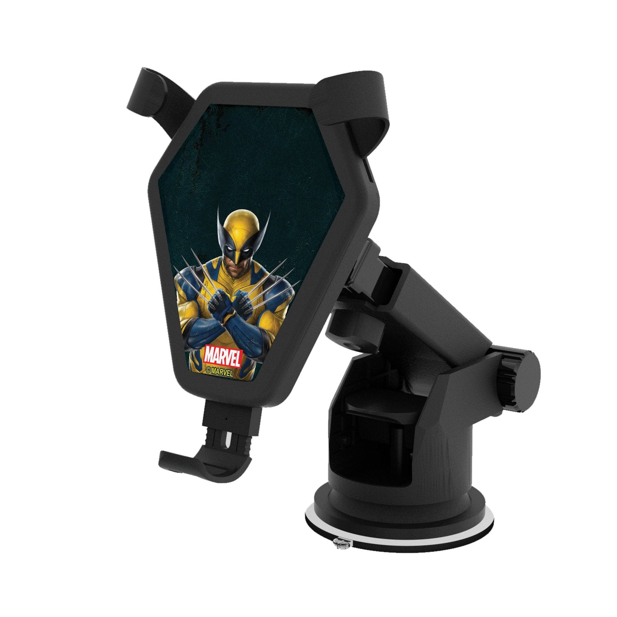 Keyscaper - Marvel Badge Wireless Car Charger - Deadpool Wolverine 2