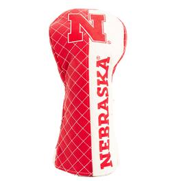 Team Golf - Nebraska Huskers Striped Quilted Fairway Headcover - Multicolor