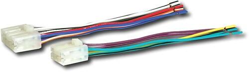 Front Standard. Scosche - Wiring Harness for 1982 - 1986 Toyota Vehicles.