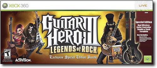 guitar hero 3 guitar xbox 360