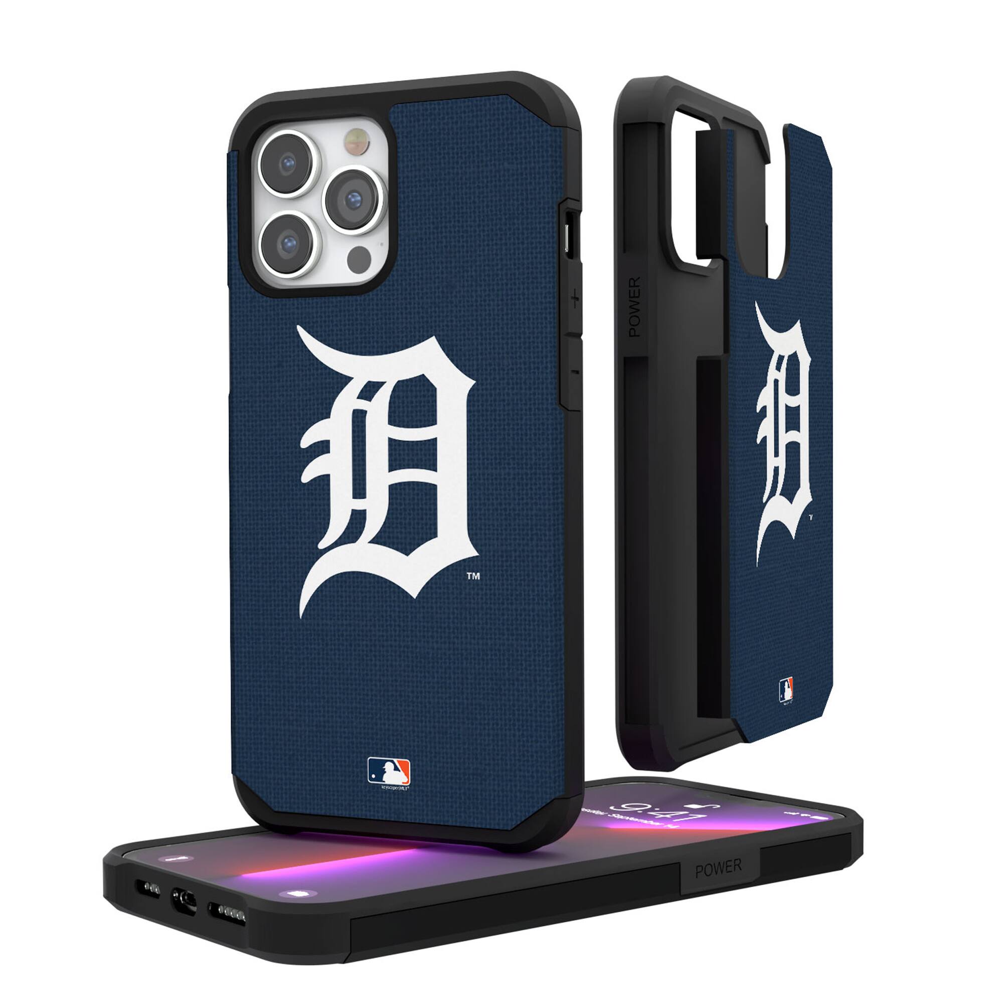 Keyscaper - MLB - Detroit Tigers iPhone Solid Design Rugged Case - 14 Pro Max - Multicolor price history on PriceWatchPro