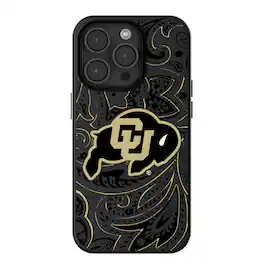 Keyscaper - NCAA - Colorado Buffaloes Paisley iPhone Magnetic Bump Case - 13 - Black