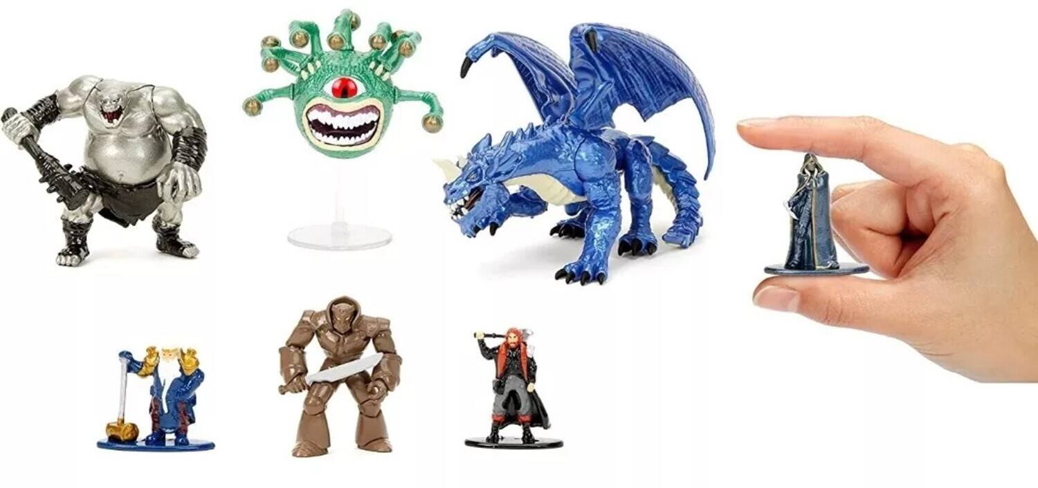 Alt View 1. Jada Toys - Jada Toys - Dungeons & Dragons - Deluxe NanoFig Boxed Set   - Collectibles - Multicolor.