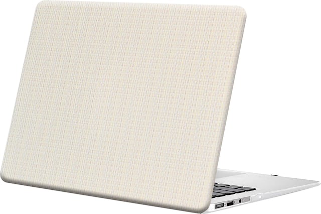 Front. SaharaCase - Woven Case for Apple MacBook Air 15" M2 and M3 Chip Laptops - Beige.