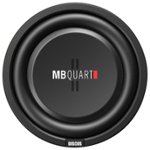 Front Zoom. MB Quart - Discus 12" Dual-Voice-Coil Subwoofer - Black.