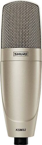 Front Standard. Shure - Microphone - Champagne.