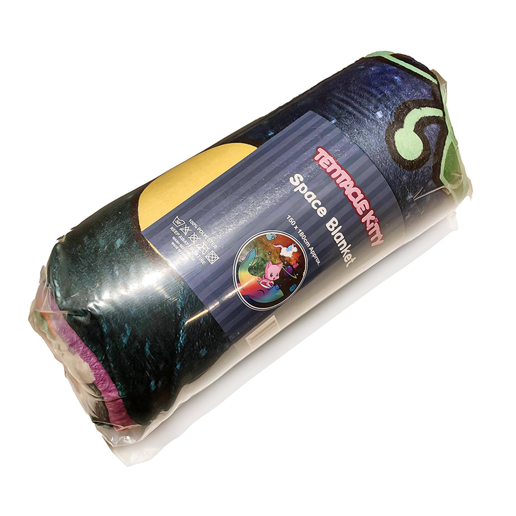 100% KEEP 100% POLY WOOL AWAY x ESTER I NY  
| nhnORIE FINE Space TENTACLE 150 x 150cm 180cm Blanket Approx.