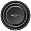 MB QUART - 12" Dual-Voice-Coil 4-Ohm Subwoofer - Gray - Larger Front