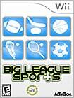 Front Detail. Big League Sports - Nintendo Wii.