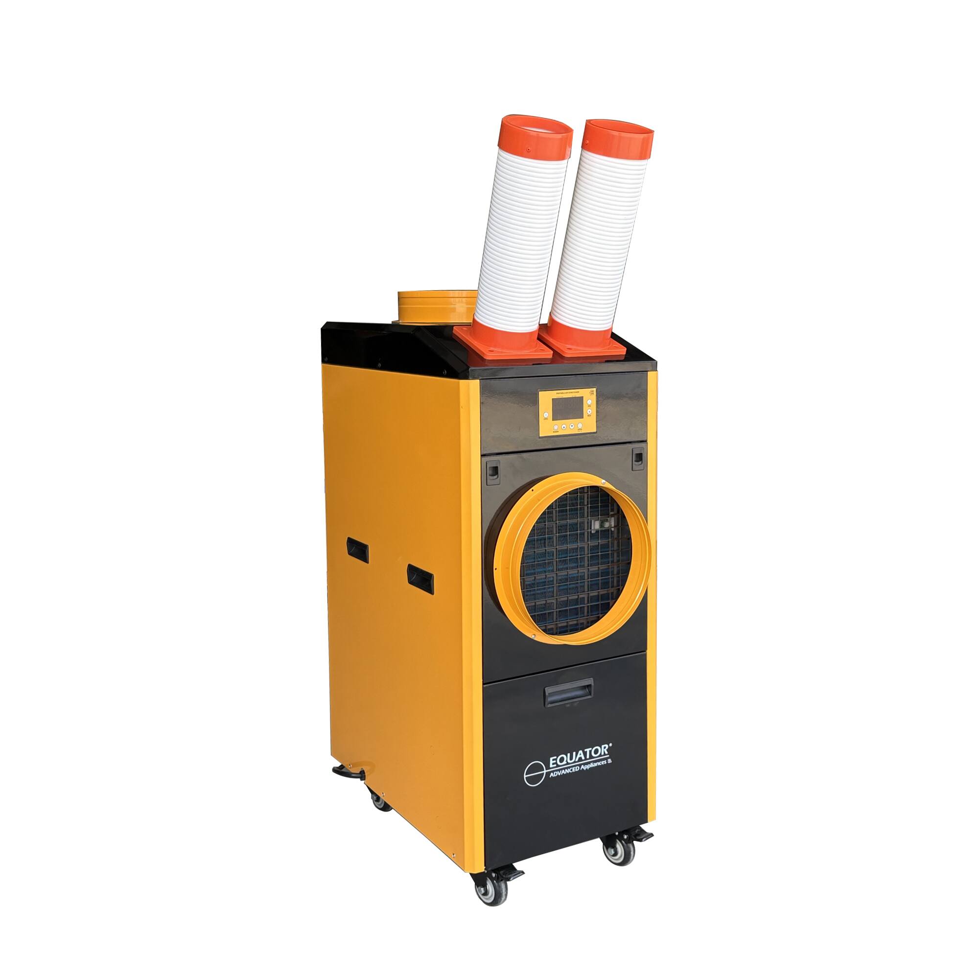 Alt View 10. Equator - Equator 18,000Btu PRO PORTABLE AIR CONDITIONER Cool+Heat 1,000sf Indoor-Outdoor 110V, for Home & Commercial Use - Yellow.