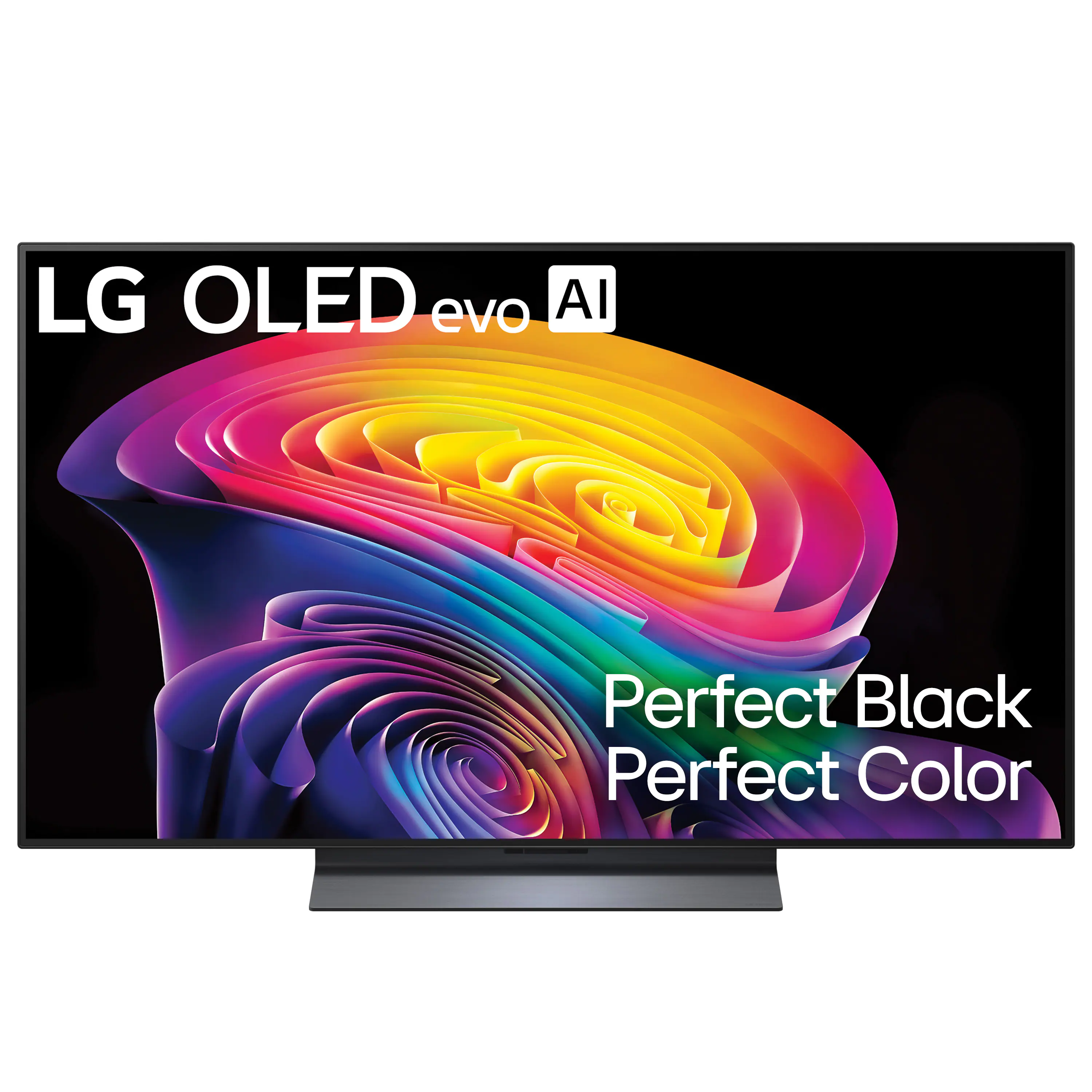 LG OLED evo AI  
Perfect Black Perfect Color