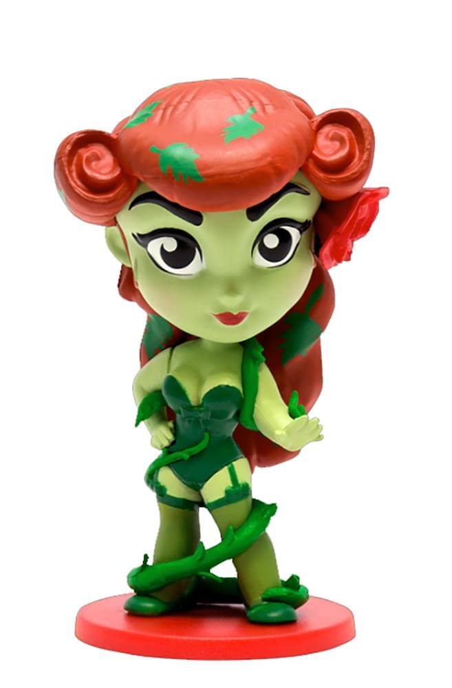 Front. DC Comics - DC Lil Bombshells Poison Ivy 2.75" Mini Vinyl Figure - Green.