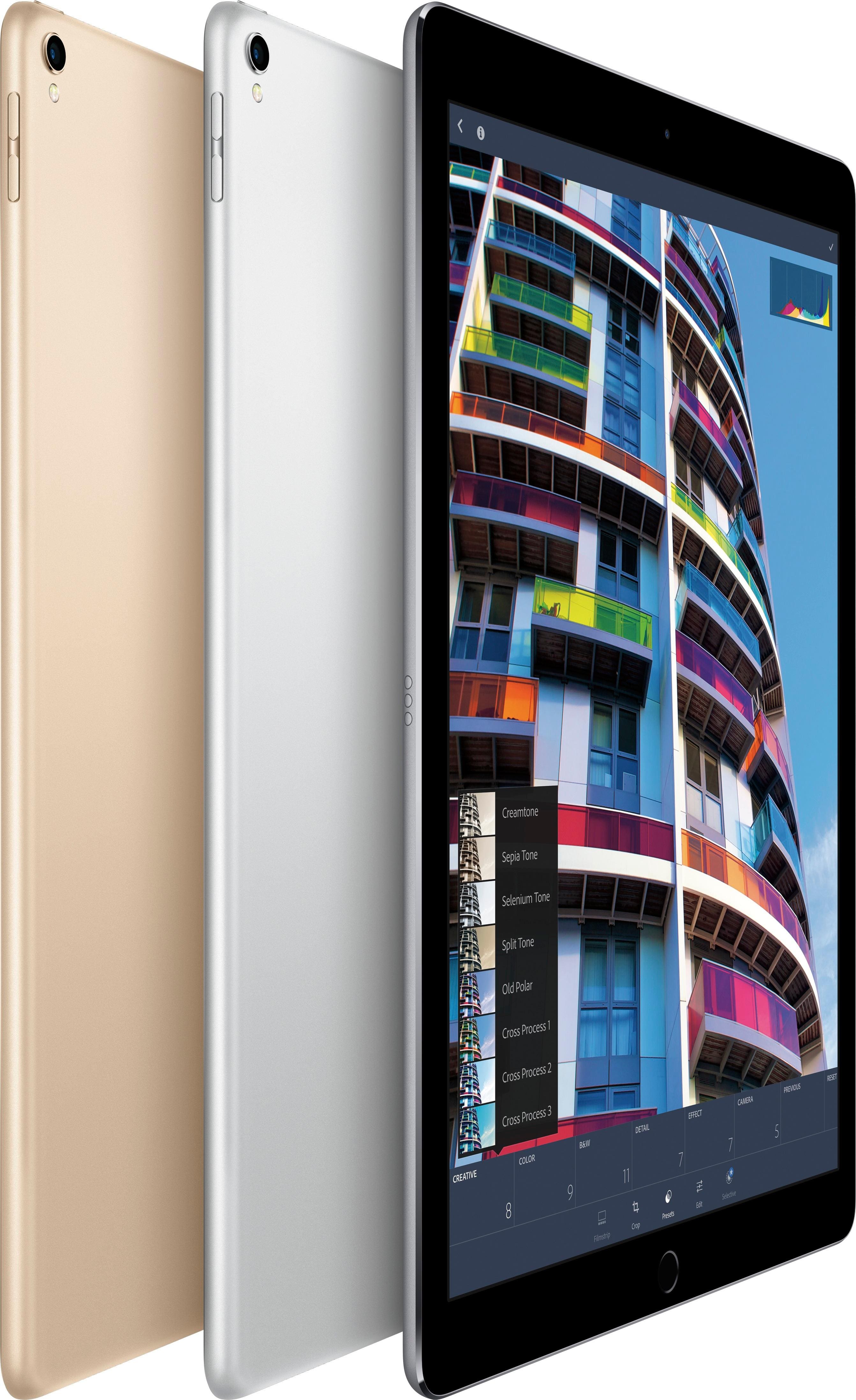 Alt View 20. Apple - 12.9-Inch iPad Pro (2nd generation) with Wi-Fi - 256GB - Silver.