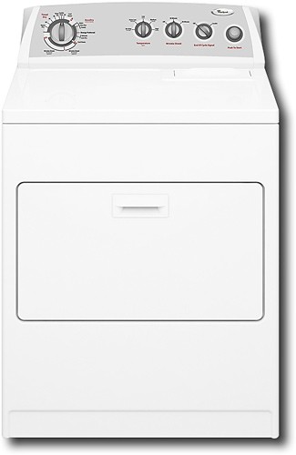 Whirlpool® 7.4 Cu.ft. Coin Operated Gas Dryer, 120 Volt, 3 Cycles, White,  Es