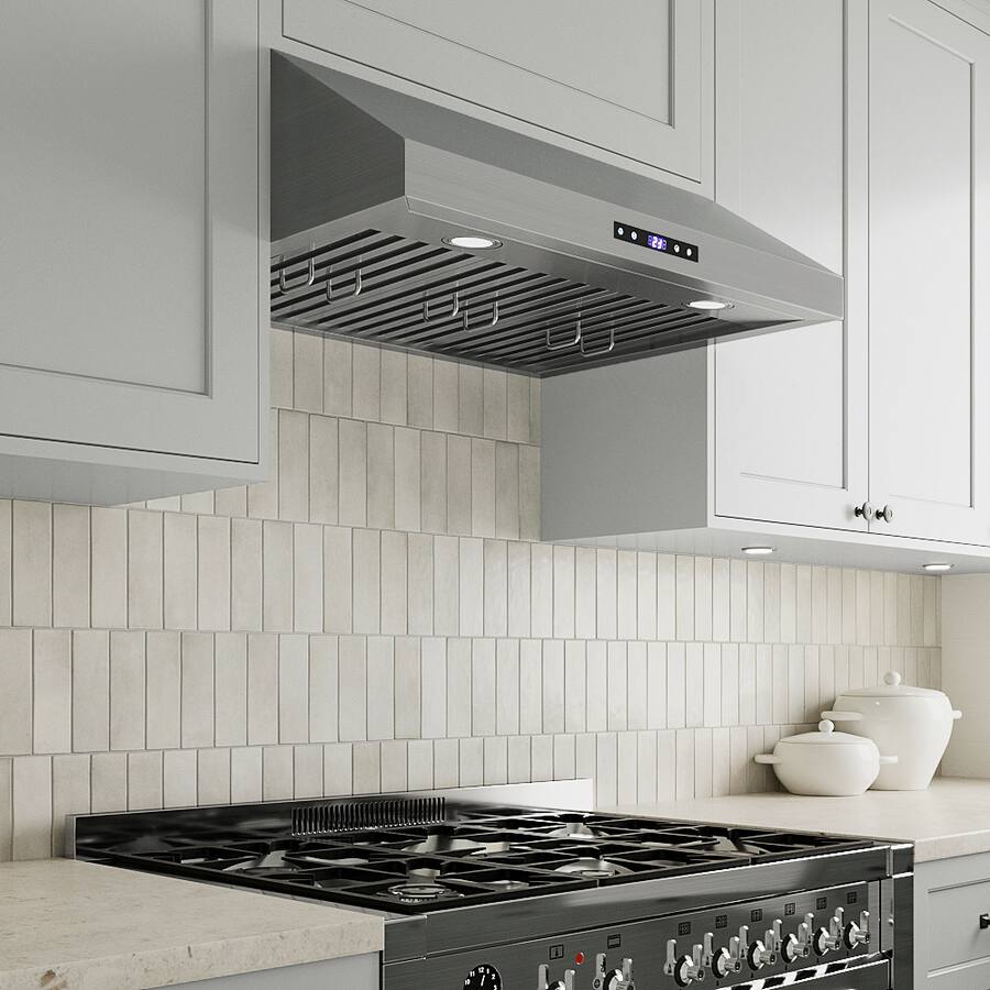 Stream Line Green Range Streamline 30 inches Convertible Under cabinet Range Hood Brushed ...
