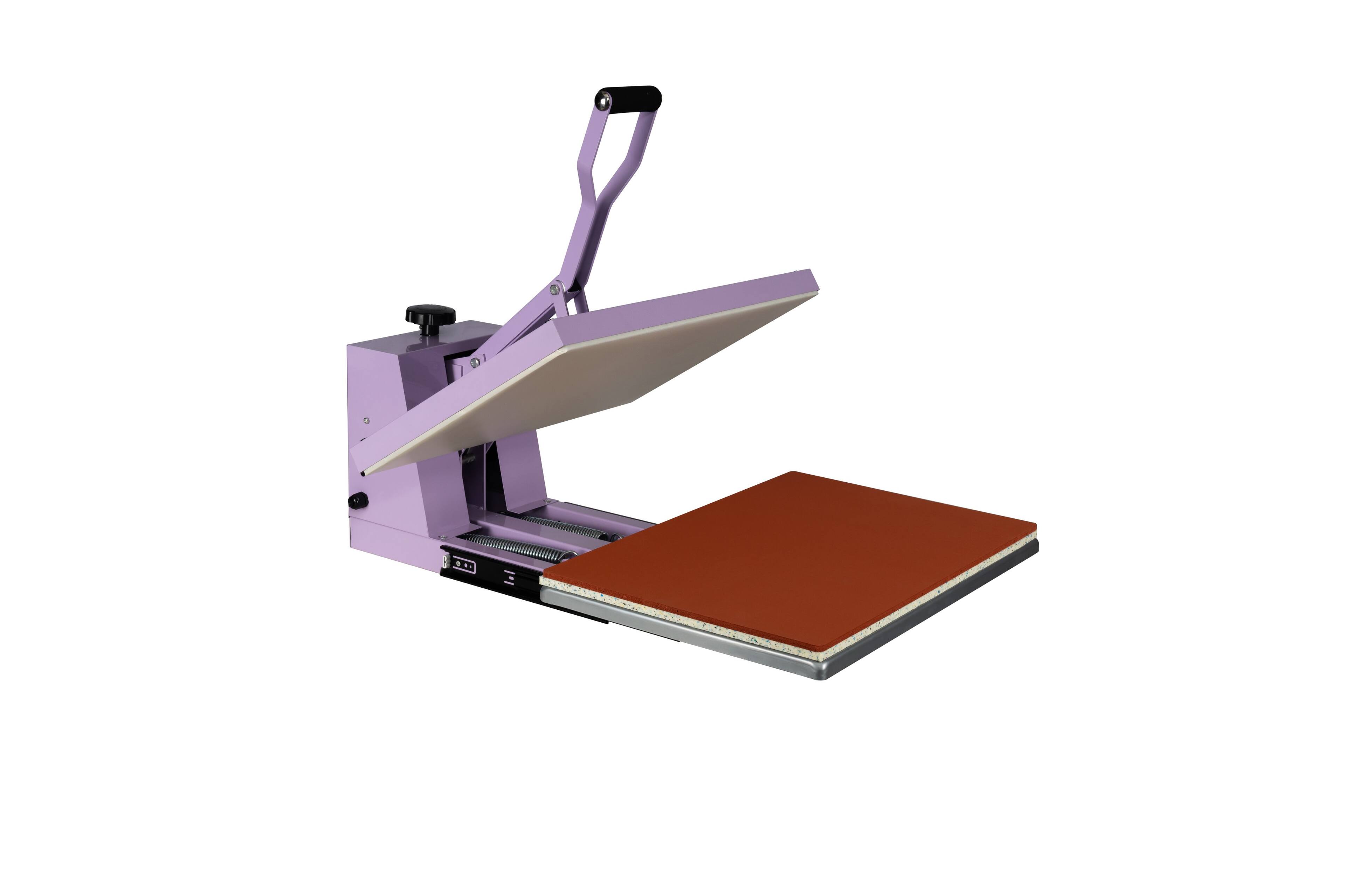 ELEMENT ACE - 16x24 Inch Heat Press Machine - Slide-Out Base, Digital Control, Industrial Quality - Purple