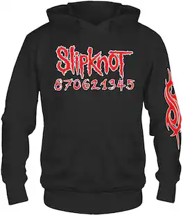 PopMarket - Slipknot - Slipknot - Barcode - Pullover Hoodie - Large Black 15092485A3 - APPAREL - Multicolor