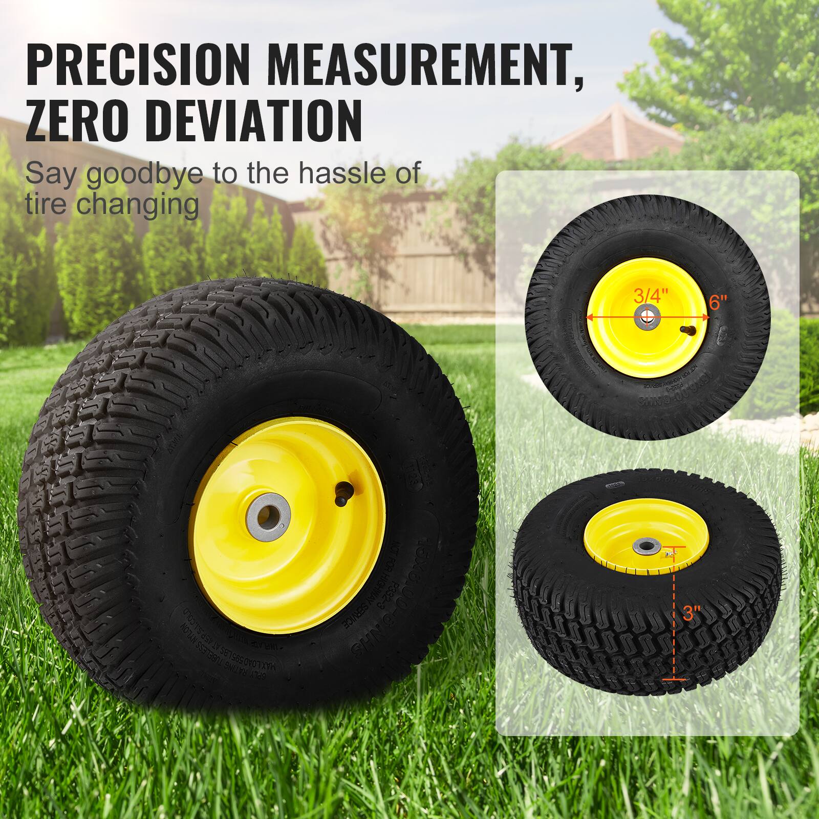 PRECISION MEASUREMENT, ZERO DEVIATION

Say goodbye to the hassle of tire changing

3/4" 6" 3"