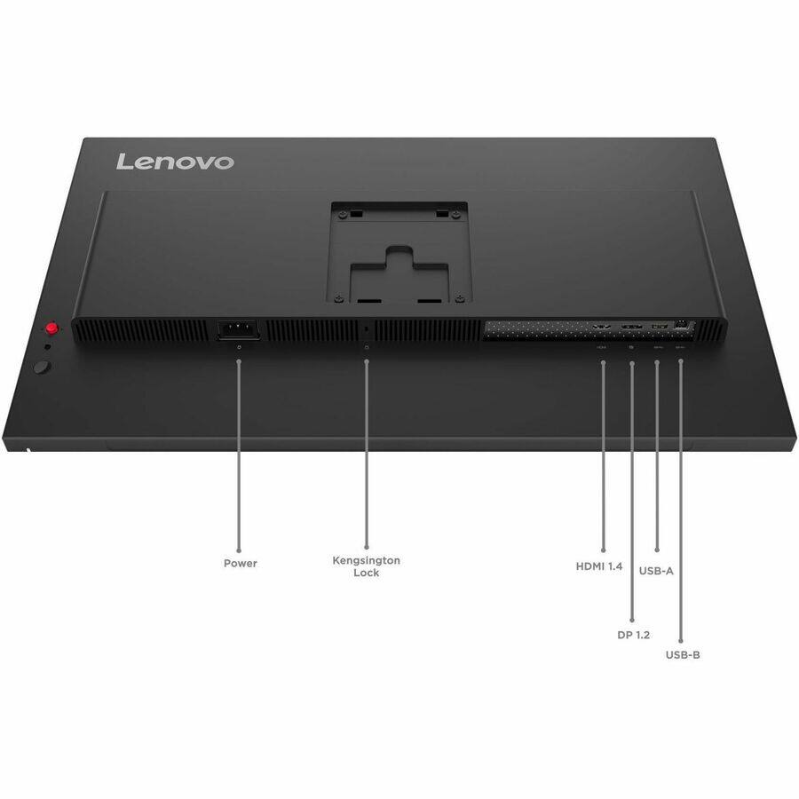 Lenovo  
Power  
Kensington Lock  
HDMI 1.4  
USB-A  
DP 1.2  
USB-B