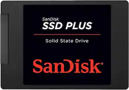 SANDISK - SSD Plus 2TB Internal Solid State Drive SATA III 6Gb/s, 2.5"/7mm Read/Write Speeds up to 545MB/s