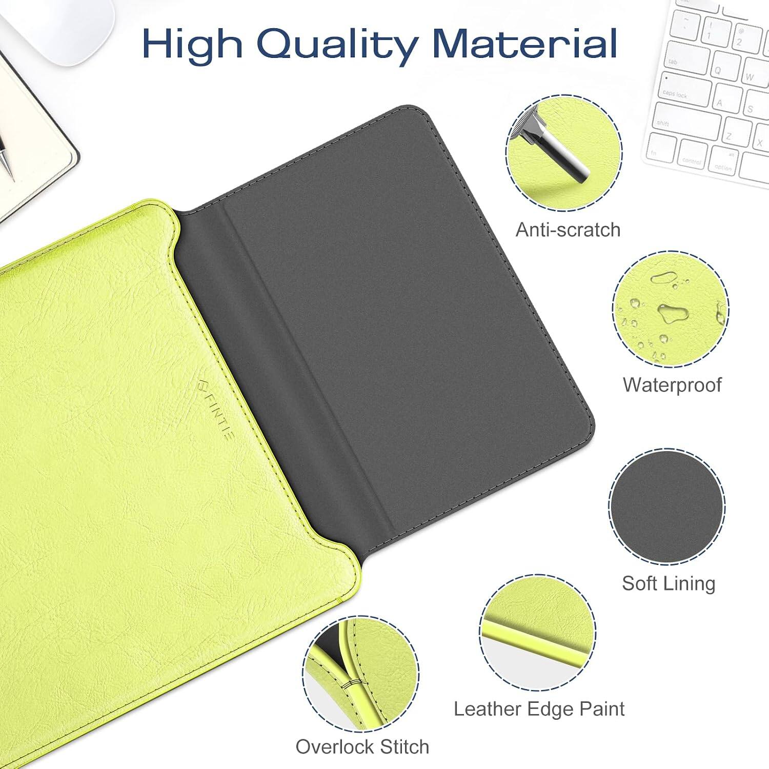 High Quality Material

- Anti-scratch
- Waterproof
- Soft Lining
- Leather Edge Paint
- Overlock Stitch