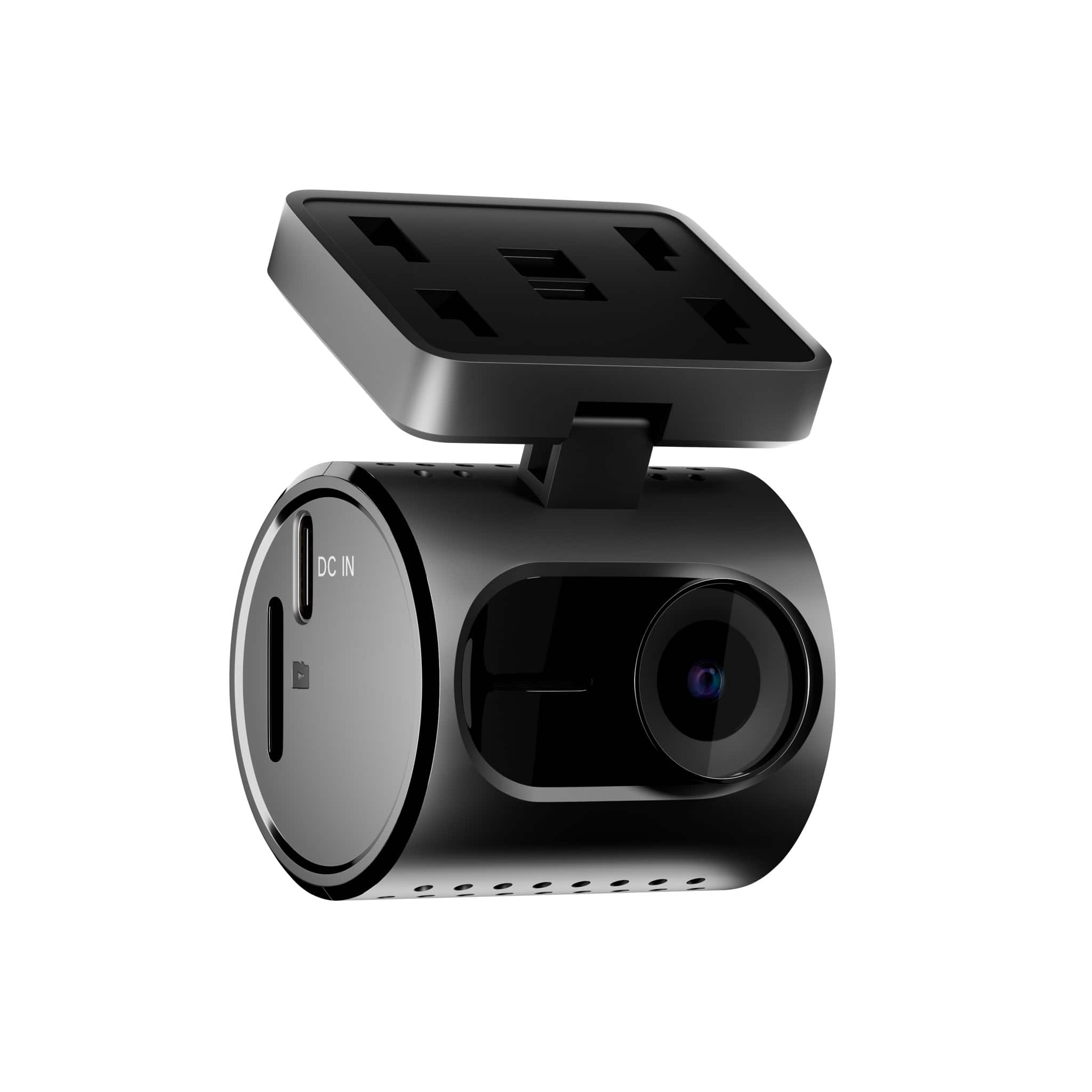 Front. Pioneer - Universal Compatibility Compact dash camera with 1.5K resolution and a 120° wide-angle view - Black.