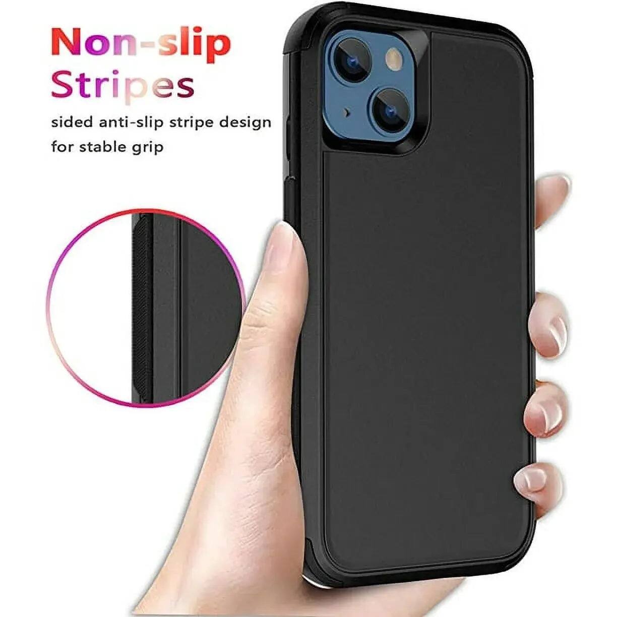 Non-slip Stripes  
sided anti-slip stripe design for stable grip
