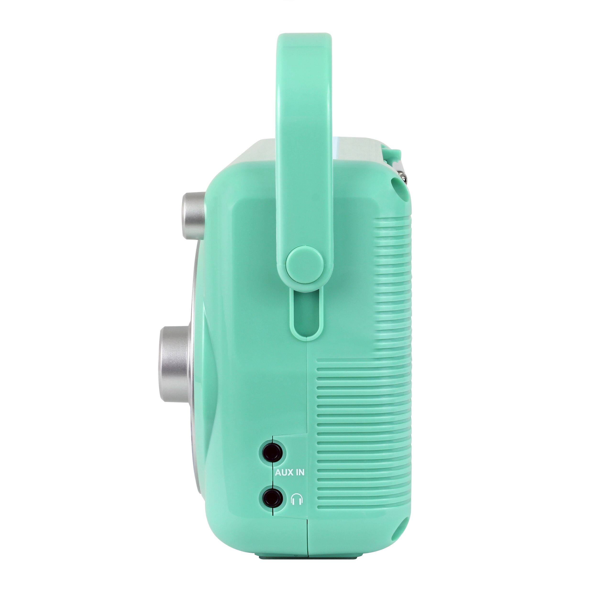 Back. Studebaker - Studebaker SB2002TE Portable AM/FM Radio - Teal - Teal.