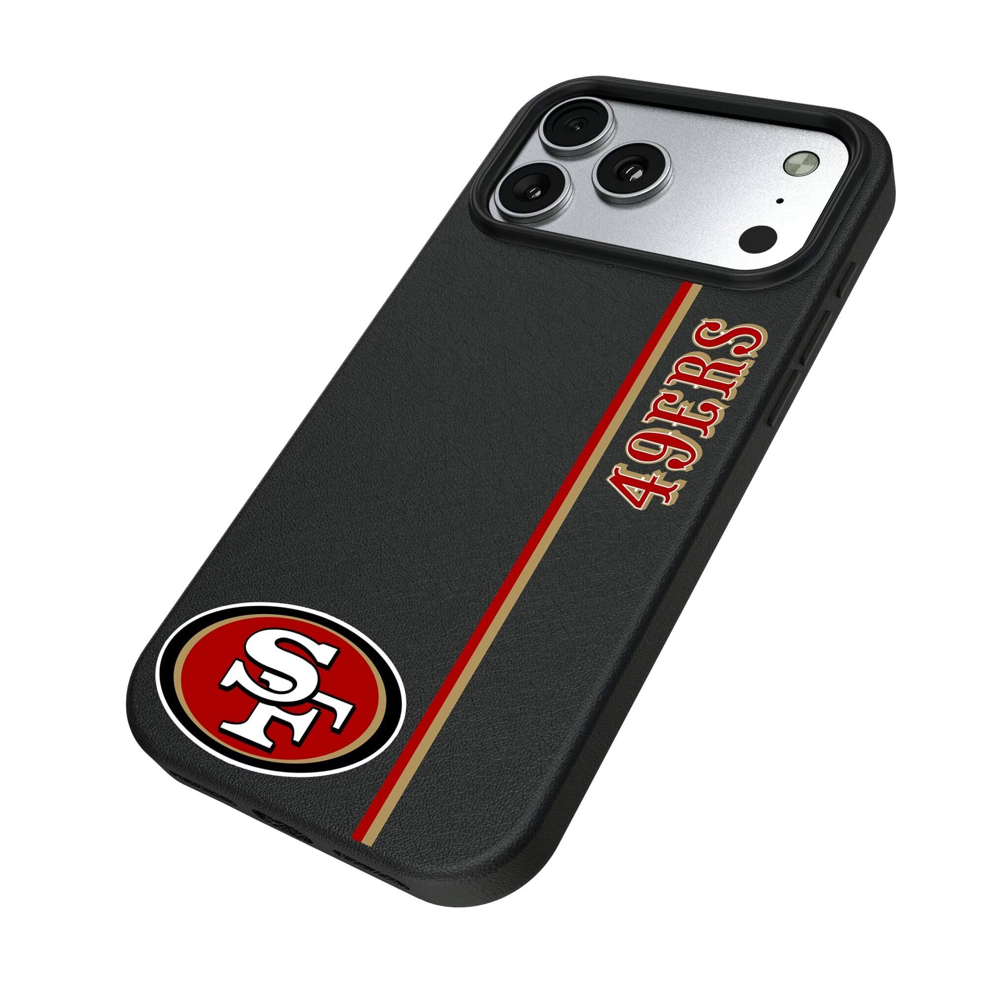 Alt View 1. Keyscaper - San Francisco 49ers iPhone Magnetic Bump Case - 16 - Black.