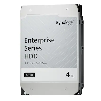 Synology Enterprise Series HDD 3.5" Hard Disk Drive SATA 4 TB