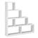 Alt View 17. Costway - 6 Cubes Ladder Shelf Freestanding Corner Bookshelf Storage Bookcase Display Rack White - White.