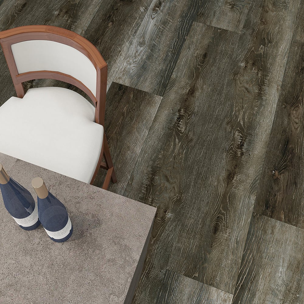 Photos - Other Decoration Mystic Dotfloor - 62.6"x9" SPC Composite Flooring; 5 Planks/Box ; 8mm Thick with ; 30 mil Wear Layer; -  Ju (19.56 sq. ft/Box)