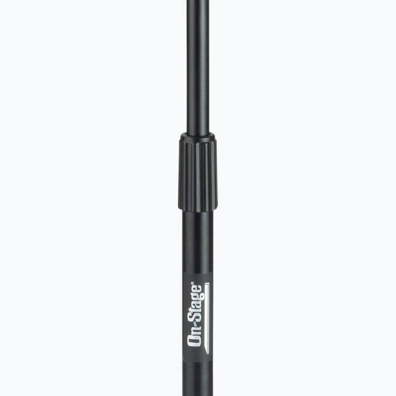 Left. On Stage Stands - On-Stage MSP77033 Euroboom Microphone Stands with Travel Bag, 3 Pack - Black.