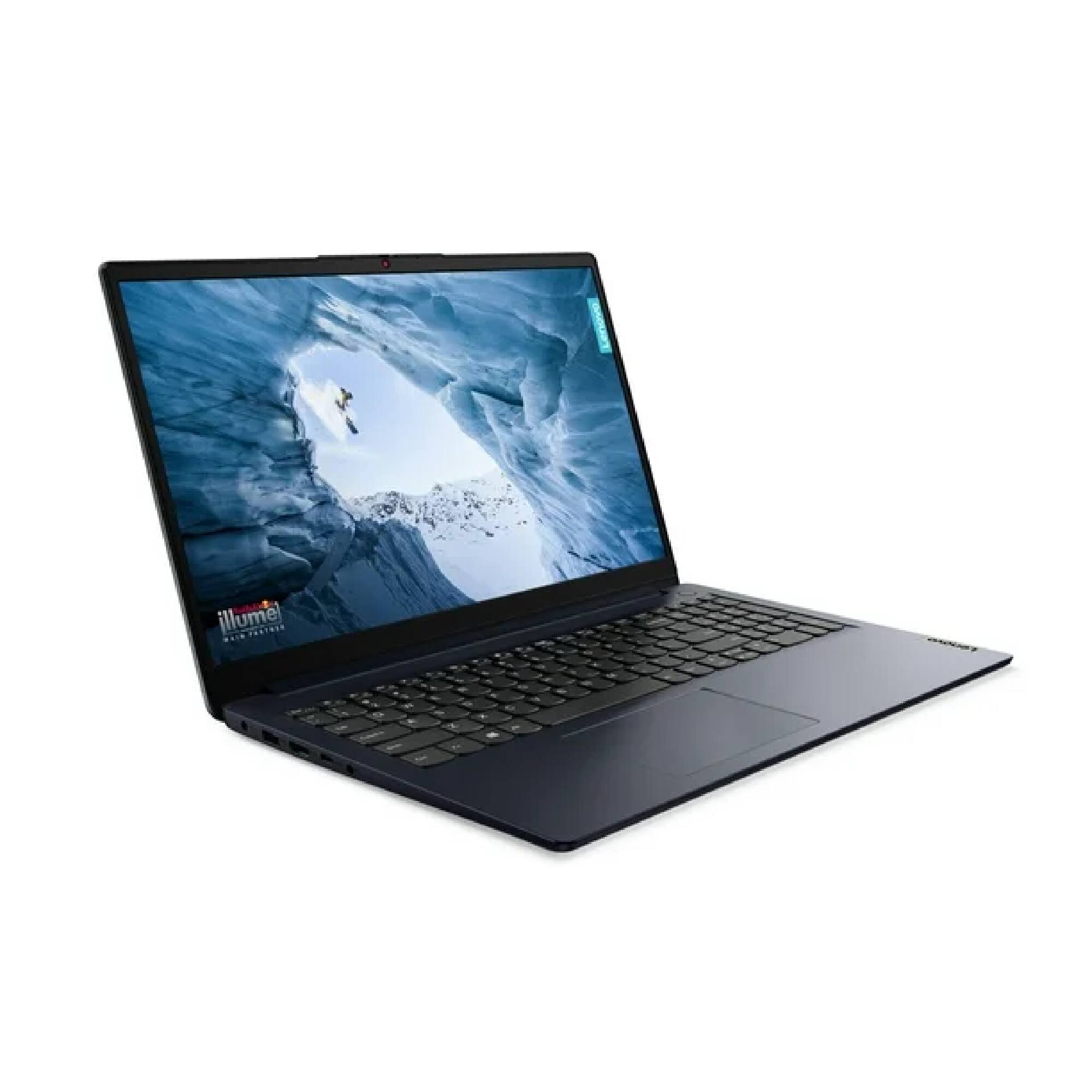 Left. Lenovo - Lenovo IdeaPad 1 15IAU7 15.6" Laptop Intel Core i5-1235U 8GB Ram 256GB SSD W11H - Abyss Blue.