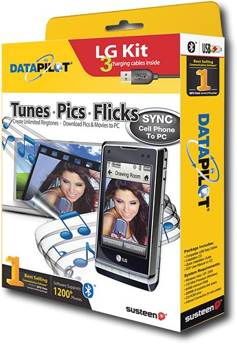  Susteen - Data Pilot Back-Up and Sync Kit for Most LG Cell Phones