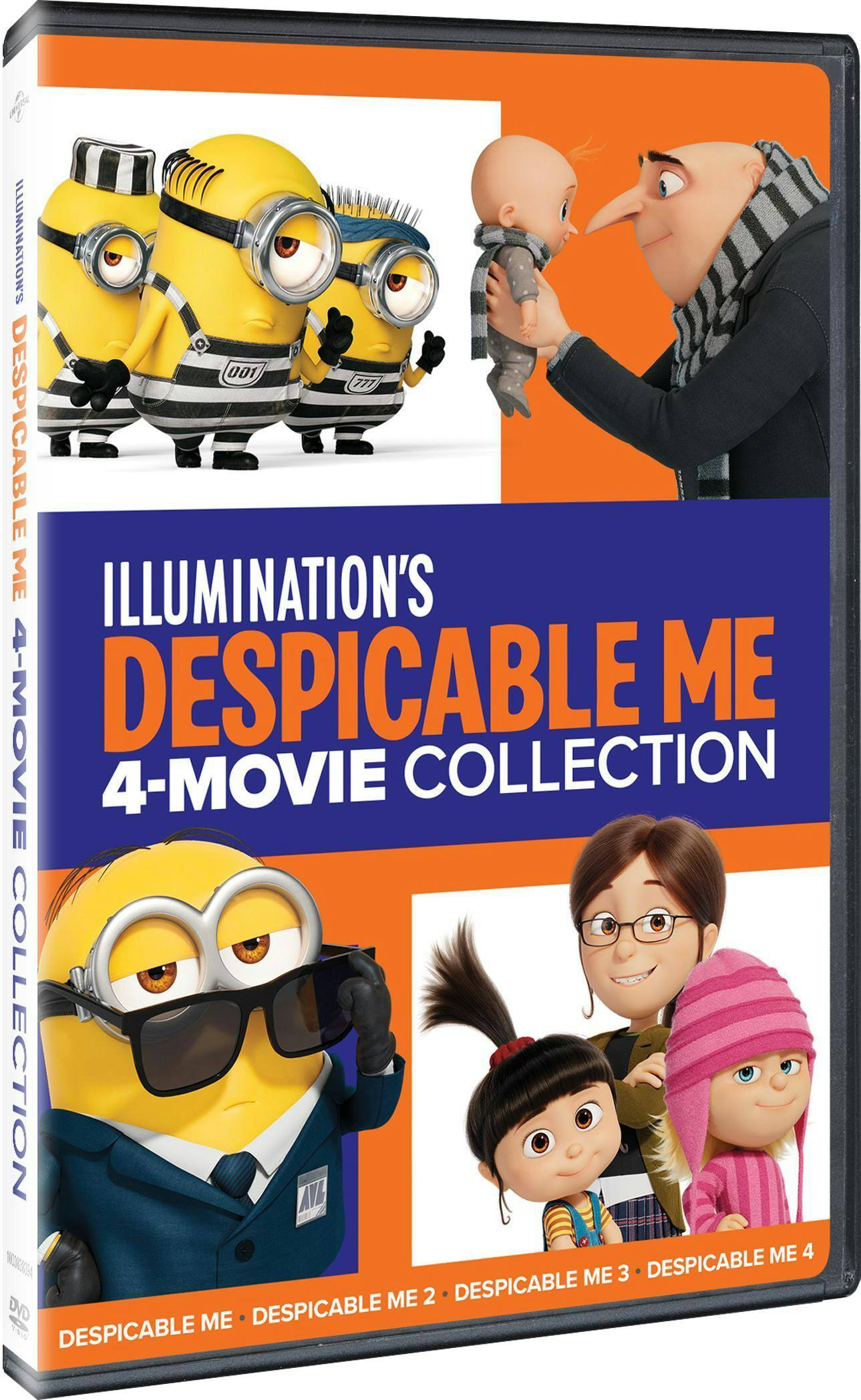 Illumination's Despicable Me 4 Movie Collection [DVD] [Standard