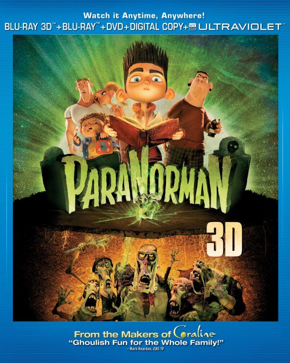  Paranorman [3D] [Blu-ray] [With Movie Cash] [Blu-ray/Blu-ray 3D] [2012]