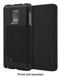 Incipio - Highland Folio Case for Samsung Galaxy Note Edge Cell Phones - Black - Larger Front