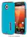 Front. Incipio - DualPro Hard Shell Case for Motorola Moto X (2nd Generation) Cell Phones - Cyan.