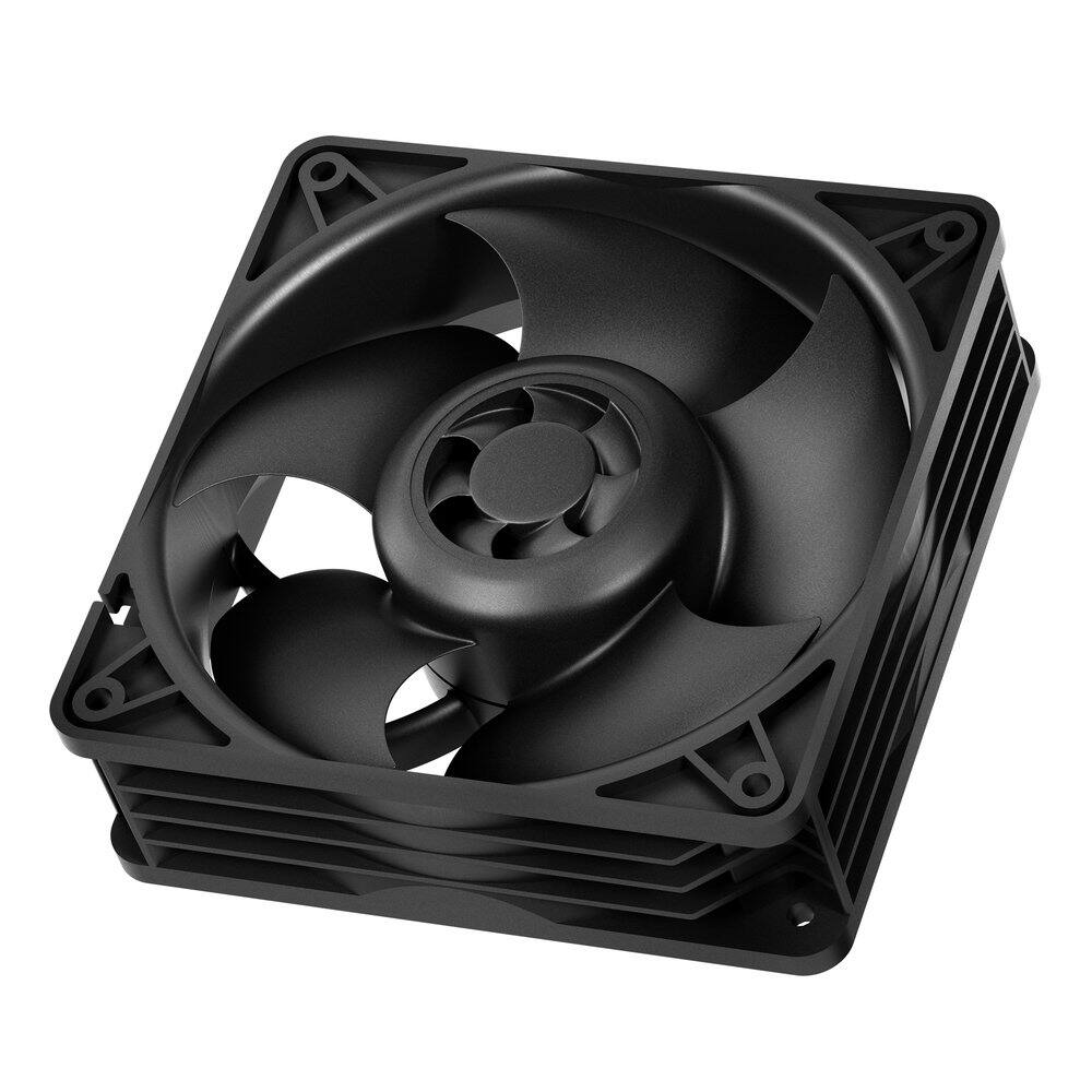 Alt View 1. Arctic - S12038-8K 120 mm 8k rpm Server Fan - Black.