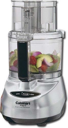 Cuisinart Prep 9 9-Cup Food Processor, Brushed Stainless, DLC-2009CHBM Y
